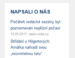 napsali o nas