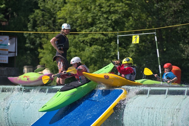 FOTO: kayakcross na Bubnu v Chocni